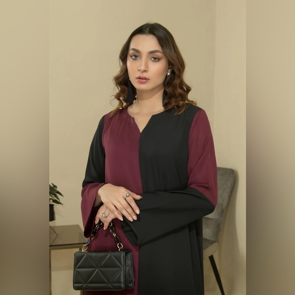 Color block Pakistani outfit - Picture 4 of 4